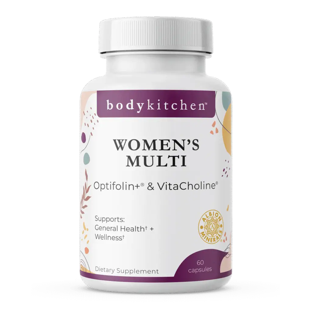 Woman's Multivitamin body Kitchen Optifolin+ Vitacholine Albion Minerals